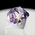 虹入り ラベンダーアメジスト (約23.6g) EXグレード ラフ 不定形カット ルース タンブル ブラジル産 ラベンダー レインボー 裸石 天然石 パワーストーン