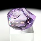 虹入り ラベンダーアメジスト (約25.7g) EXグレード ラフ 不定形カット ルース タンブル ブラジル産 ラベンダー レインボー 裸石 天然石 パワーストーン