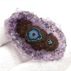 フラワーアメジスト スライス スタラクタイト 原石 ウルグアイ アルティガス産 紫水晶 アメジストクラスター Artigas Uruguay スタラクタイト 鍾乳石