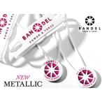 BANDEL バンデルMetallic Braceletメタリック (ホワイト×ピンク LL 20.5cm)