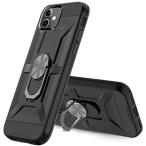 iphone 11 ¥±¡¼¥¹ ¥ê¥ó¥°ÉÕ¤ ÂѾ׷â TPU+PC Æó½Å¹½Â¤ 6.1¥¤¥ó¥Á Âбþ ÊÆ·³MILµ¬³Ê (¥Ö¥é¥Ã¥¯ iPhone 11)