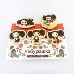  Чебурашка дерево зажим 5 шт. комплект 