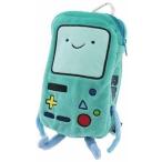 New 《3DS LLのケースにも！》アドベンチャータイム[スマホポーチ]カラビナ付きぬいぐるみモバイルポーチ/BMO/ビーモ