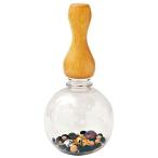 MokuNeji(モクネジ) TOY Grip with Globe Bottle ナチュラル 山中漆器のろくろ技術で作った木製がらがら