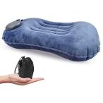 TSGarden воздушный pillow воздушный подушка человек инженерия проект воздух подушка ручной система давления поясница подушка мобильный подушка путешествие подушка кемпинг подушка путешествие pillow ( зимний темно-синий цвет )