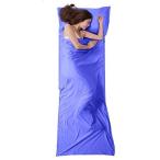 Ebuty спальный мешок внутренний простыня внутренний спальный мешок путешествие простыня конверт type легкий ощущение хороший путешествие * ряд машина * отель для спальное место в транспортном средстве предотвращение бедствий сопутствующие товары ( сапфир цвет )