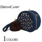 Yahoo! Yahoo!ショッピング(ヤフー ショッピング)DRESSCAMP ドレスキャンプ レディース スター スタッズ 2WAY デニム ショルダーバッグ バッグ 女性 ポシェット