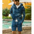 1PIU1UGUALE3 RELAXunopiuunoug.-retore relax выставить мужской утка рисунок Jog Denim тренировочный верх и низ в комплекте джерси casual спорт 