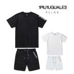 ショッピングラッシュ 1PIU1UGUALE3 RELAX ウノピゥウノウグァーレトレ リラックス セットアップ ラッシュガード メンズ 男性 上下セット レジャー プール マリンスポーツ フェス