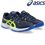 ** < Asics > ASICS UPCOURT 6 GS 1074A045 (401:MIDNIGHT/SAFETY YELLOW) закрытый для обувь Junior 1074A045-401