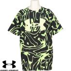 *** почтовая доставка отправка < Under Armor > UNDER ARMOUR UA Tec Short рукав футболка ( все over принт )( большой Logo )( мульти- спорт /) 13632