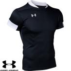 *** почтовая доставка отправка < Under Armor > UNDER ARMOUR команда регби p Ractis Short рукав рубашка 1365028 (BLK(001))