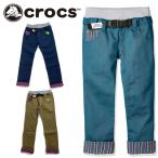 メール便発送 即納可☆【CROCS】クロックス キッズ ツイルパンツ 147-344