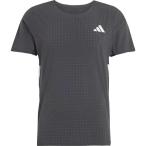◆◆◎メール便発送 ＜アディダス＞ ADIDAS アディゼロ ランニング半袖Tシャツ JOM26 (JF3473：ブラック)