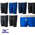  почтовая доставка отправка немедленная уплата возможно * [MIZUNO] Mizuno [FINA одобрение этикетка есть ] половина леггинсы мужской купальный костюм N2MB6023