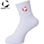 **0 почтовая доставка отправка < Move спорт > MOVESPORT носки SV6SSO03U (WHRD: белый × красный )