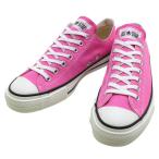 コンバース キャンバス オールスター J ロー 日本製 CONVERSE CANVAS ALL STAR J OX MADE IN JAPAN PINK/ピンク 31306590