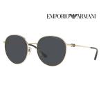 EMPORIO ARMANI エンポリオアルマーニ サングラス EA2121D 301387 55アジアンモデル ラウンド メタル レディース