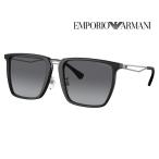 EMPORIO ARMANI エンポリオアルマーニ サングラス EA4196D 5001T3 57 アジアンモデル スクエア メタル メンズ 偏光