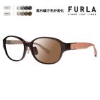 FURLA フルラ サングラス 調光レンズセット メガネ SFU849J 6XKP 55 オーバル ラウンド ジャパンモデル レディース セル 紫外線 UVカット