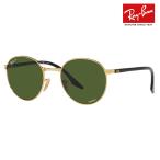 ショッピングロイズ レイバン サングラス 純正レンズ対応 RB3691 001/P1 48 51 Ray-Ban RayBan ラウンド メタル ガラスレンズ ポラロイズド 偏光レンズ