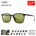 レイバン アーツ偏光レンズセット サングラス メガネ Ray-Ban RayBan RX7185F 2000 54 RARTS アウトドア 釣り 近赤外線 セル フルフィット 伊達眼鏡