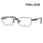  Police оправа для очков POLICE VPLM43J 0530 55 квадратное полный обод metal Japan модель мужской титан date очки очки 
