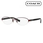 アウトレット コーチ COACH メガネフレーム HC5081TD 9073 54 スクエア オーバル ハーフリム ナイロール メタル アジアンモデル 伊達メガネ 眼鏡 メガネ