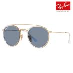 ショッピングロイズ レイバン サングラス 純正レンズ対応 RB3647N 001/02 51 Ray-Ban ROUND DOUBLE BRIDGE ラウンド ダブルブリッジ クラシック 偏光レンズ ポラロイズド