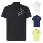 オークリー FOA405138 OAKLEY SKULL REVOLVE 3D ICY BREATH SHIRT スカル ニット ポロシャツ 半袖 トップス メンズ ゴルフウェア スポーツ 23SS