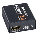 BLUPOW HDMIリピーター HDMI2.0 4K×2K 3D対応 4K＠60Hz 30m 4K＠30Hz 40m 1080P＠60Hz 60mまで延長可能 HDMI 中継アダプター hdmi延