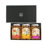 柿の種ポット 3個 詰め合わせ ギフトセット プレゼント パーティー 紀州梅味柿の種 醤油味柿の種 こつぶ餅