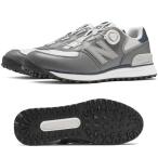 ニューバランス ゴルフ シューズ UG574BJ4 ゴルフスパイクレスシューズ カラー:Grey ウィズ2E new balance golf 574 v4 BOA UNISEX ユニセックスモデル