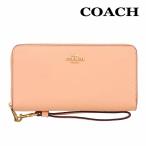 コーチ 財布 長財布 COACH C3441 フェイディドブラッシュ クロスグレーン レザー ロング ジップ アラウンド ウォレット ストラップ付き IMS9W アウトレット