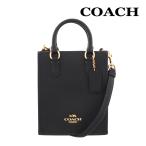 コーチ バッグ ショルダー 2way COACH CJ500 ブラック ぺブルド レザー ノース サウス ミニ トート IMBLK アウトレット