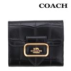 ショッピングコーチ コーチ 財布 二つ折り COACH CM263 ブラック クロコダイル レザー スモール モーガン ウォレット IMBLK アウトレット