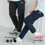 メンズ ジョガーパンツ 裏毛 ストレッチ 伸縮 無地 ロゴ ワッペン ワンポイント スウェット カジュアル シンプル らくちん パンツ 春 夏 秋 通年 BALL 63522