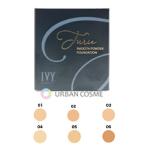 ショッピング化粧品 アイビー化粧品 チュリエ スムース パウダー ファンデーション カートリッジ 11g 6色