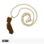 ハニービーゴールド HONEY B GOLD TURFLOVE PENDANT NECKLACE アクリル プレート ネックレス カリフォルニア california アメリカ USA ミラー
