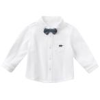子供 男の子 長袖 シャツ フォーマル 秋 春 80 90 100