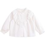 女の子 キッズ ベビー 長袖 シャツ トップス 80 90 100 110 120 130 cm tc201332 Marc＆Janie