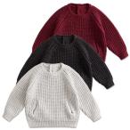 ニット セーター キッズ 男の子 80 90 100 110 120 cm 子供服 長袖 TM76077 Marc＆Janie