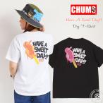 ショッピングチャムス チャムス Tシャツ CHUMS ウッドブロックプリント Tシャツ Wood Block Print T-Shirt レディース メンズ ユニセックス アメカジ バックプリント 春夏スタイル