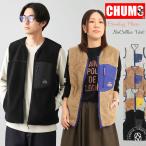ショッピングチャムス アウター チャムス CHUMS ボンディング フリースノーカラーベスト ch04-1475 マイクロフリース 防風性 保温性 防寒  インナー メンズ レディース