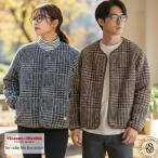 Vincent et Mireille ヴァンソン エ ミレイユ ミックスボアジャケット レディース ボアカーディガン ノーカラー ジャケット バンソンエミレイユ