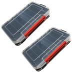 Tochi Wish двусторонний искусственная приманка кейс двусторонний место хранения box ... большая вместимость рыболовная снасть коробка для рыболовной снасти 2 шт. комплект L черный 