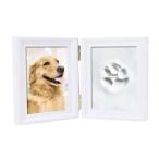 MAKUMINORS домашнее животное младенец фоторамка memorial 23cm×15cm фоторамка отпечаток руки пара type штамп из дерева подарок собака кошка глина 