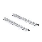  воздушный кок 2 шт. комплект из нержавеющей стали 10 ответвление труба с другой стороны кок регулировка возможность аквариум для воздух насос вентилятор аэрация разделение воздушный камера соответствует оризия 