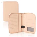 RIMARUHE.. карманный чехол [ реальная служба мама san ..] большая вместимость x запястье с ремешком .( шампанское бежевый )