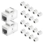 [20 шт ] LAN кабель трансляция коннектор RJ45 женский - женский CAT6 8P8C ключ камень удлинение для примерно 30*22*5mm